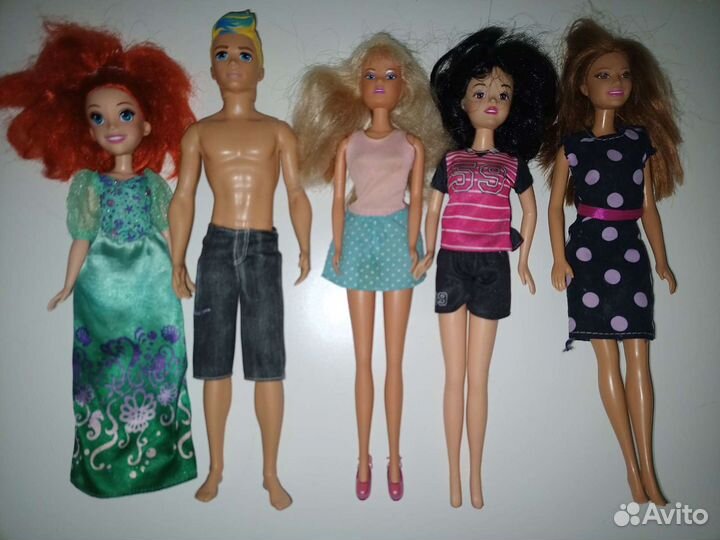 Кукла много разных. Обмен