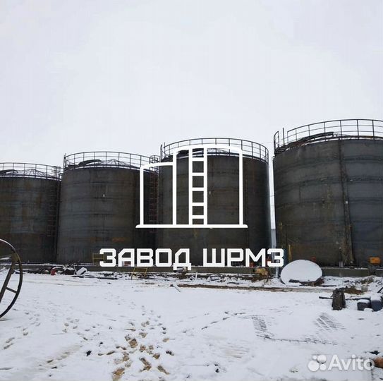 Резервуар вертикальный стальной объем 2000 кубов