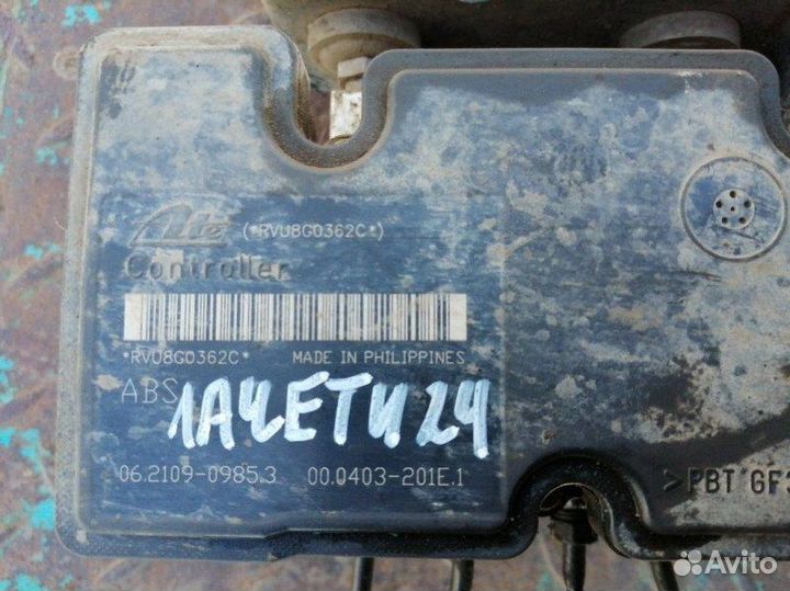 Блок ABS Chevrolet Lacetti J200 F16D3 2009