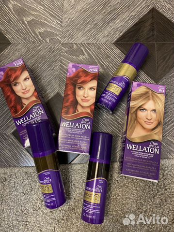 Краска для волос Wellaton, спрей Color Perfect