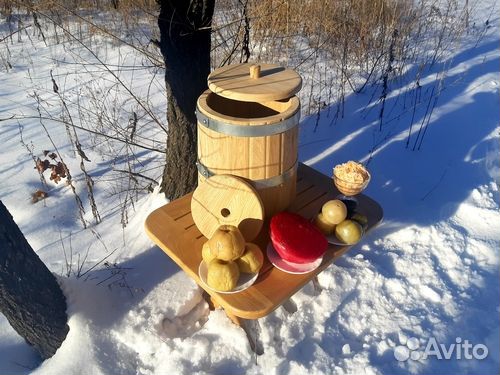 Кадка дубовая