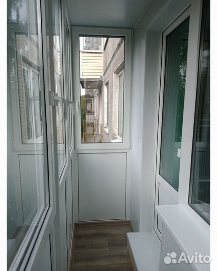 Балконные окна. Остекление