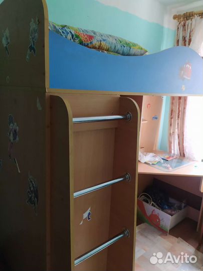 Уголок кравать детская