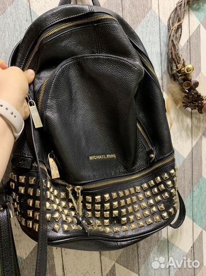 Рюкзак женский кожаный бу