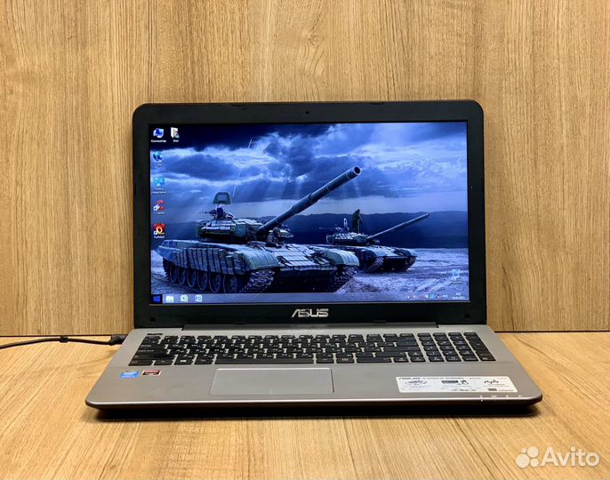 Игровой ноутбук Asus / Core i3 / 6gb / video 2gb