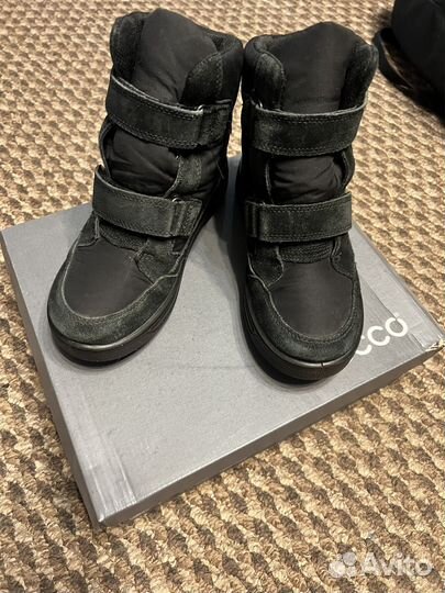Зимние ботинки ecco