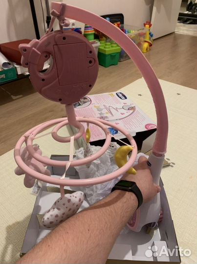 Электронный мобиль Chicco Next2Dreams, розовый