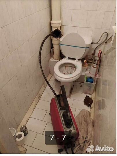 Устранение засоров канализации