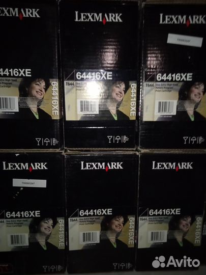 Картридж Lexmark 64416XE оригинальный