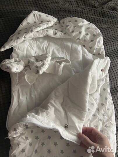 Конверт на выписку летний для мальчика летний