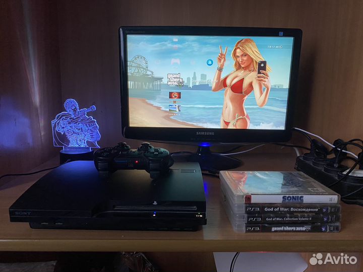 Sony Playstation 3 slim прошитая