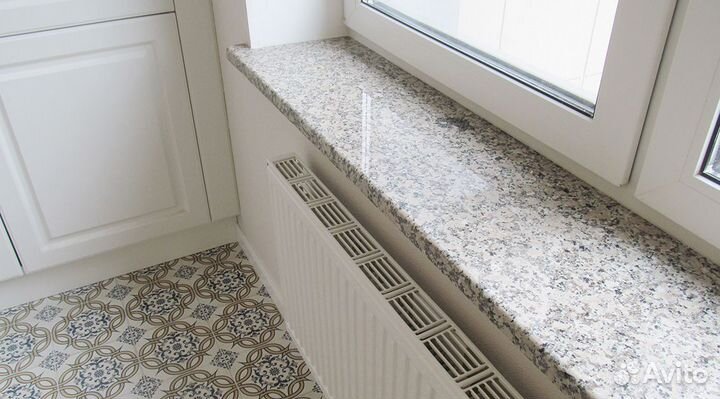 Подоконник из искусственного камня с доставкой