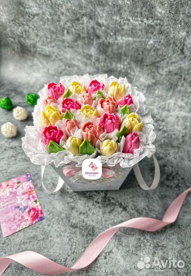 Шоколадные цветы/Шоколадный букет/Цветы