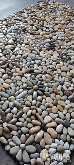 Коврики ручной работы из морского камня