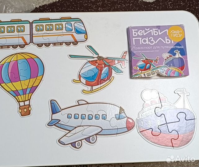 Пазлы детские пакетом