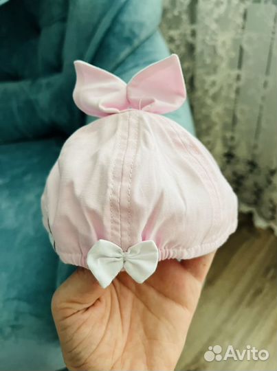 Кепка- панамка на ммалышку девочку