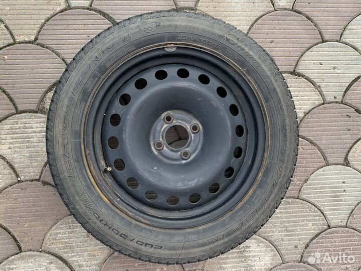 Колесо 205 55 r 16 бу на диске