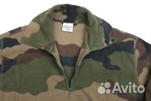 Армейские французские флисовые кофты камуфляж CCE