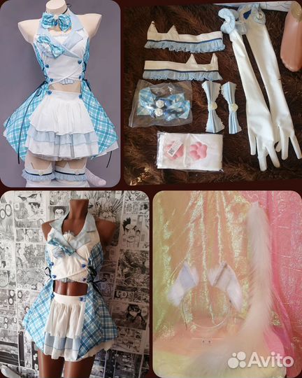 Косплей на Ваниллу из некопары Nekopara аниме