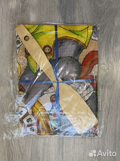 Набор 3в1: фартук, лопатка, доска