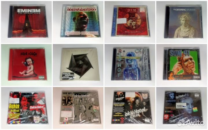 CD диски (Punk, Alternative Rock, Hardcore.)