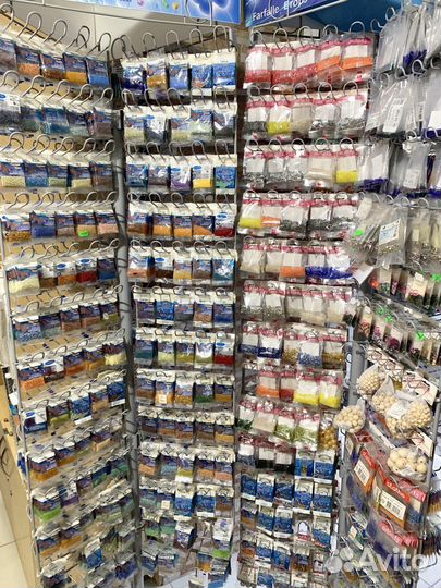 Бисер Китай, рубка и бусины Zlatka