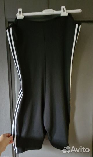 Спортивный короткий женский комбинезон adidas