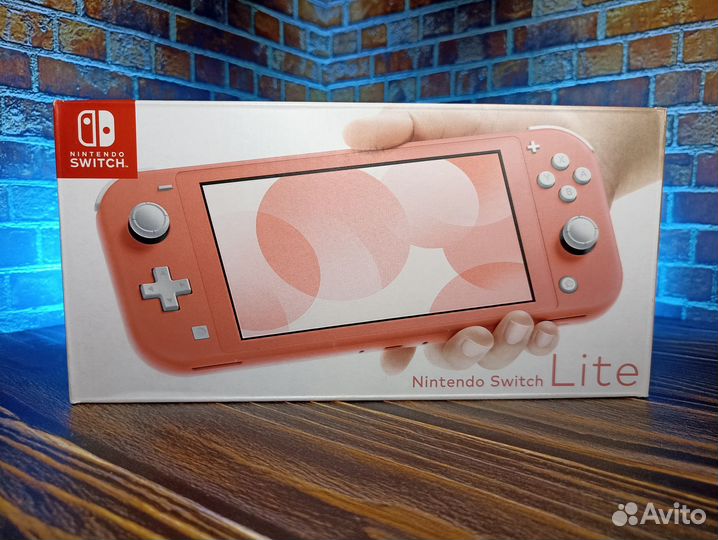 Nintendo Switch Lite Новая Розовая