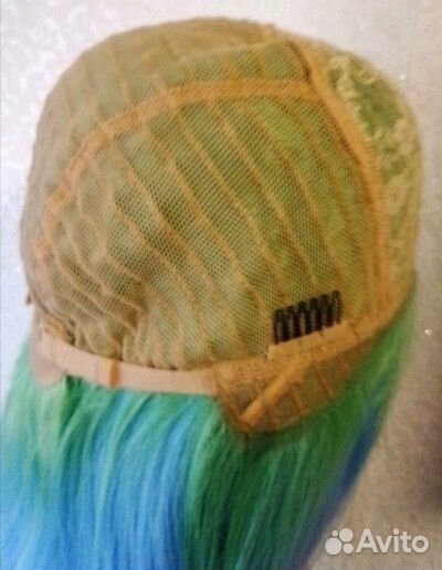 Парик разноцветный