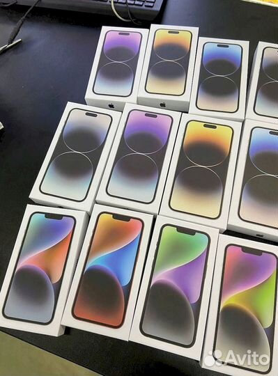 Муляж в коробке iPhone 14 про макс черный