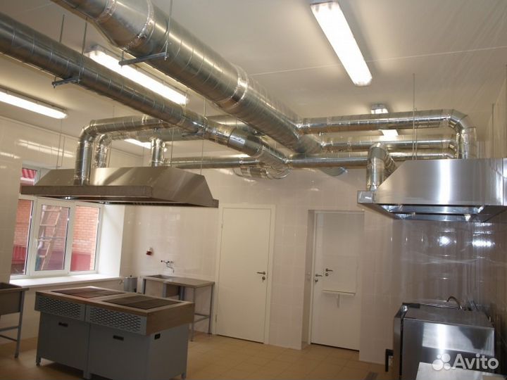 Монтаж вентиляции и кондиционирования