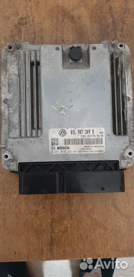 Эбу фольксваген пассат Б6