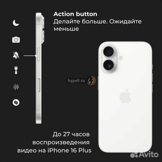 iPhone 16 Plus, 128 ГБ