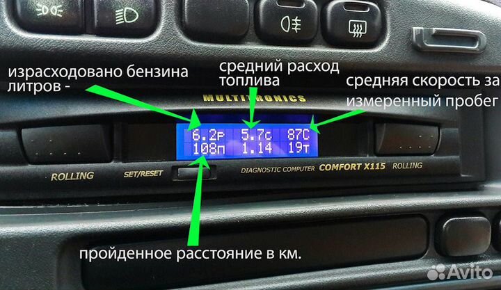 Бортовой компьютер ваз 2108, 09, 2114, 2115