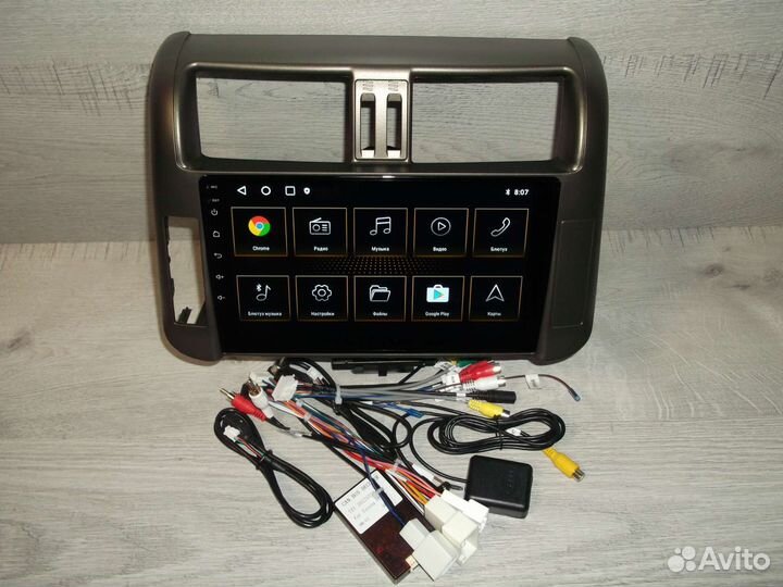 Магнитола Land Cruiser Prado 150 Android