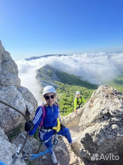 Виа Феррата в Крыму Поход, восхождение