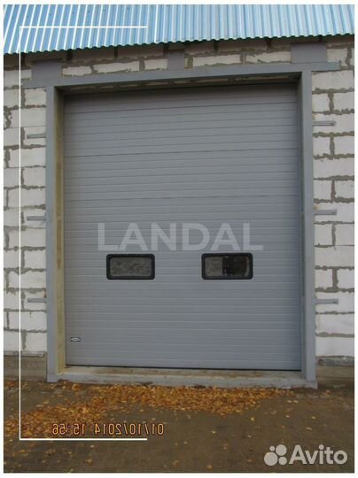 Гаражные секционные ворота