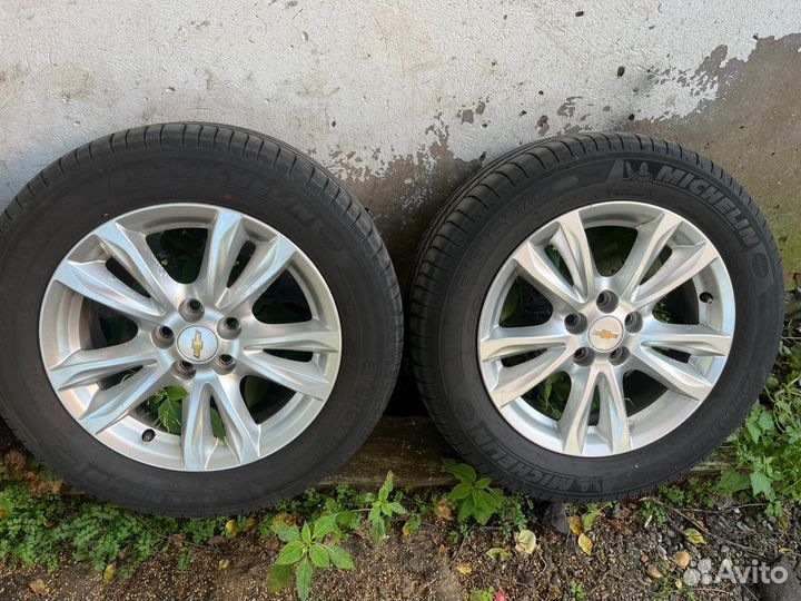 Колеса в сборе Б/У на Шевроле 205/60/16