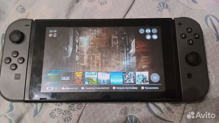 Игровая приставка nintendo switch прошитая + 128GB