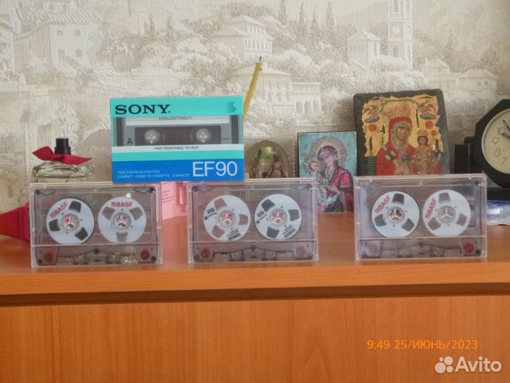 Аудиокассеты новые sony