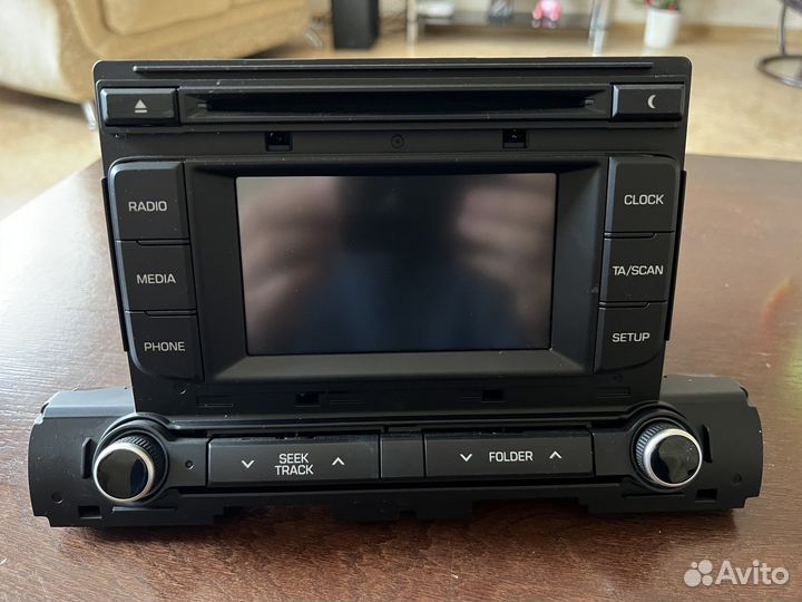 Магнитола hyundai elantra заводская