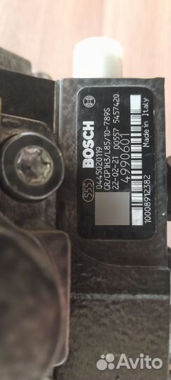 Насос топливный тнвд 4990601 cummins isf 2.8