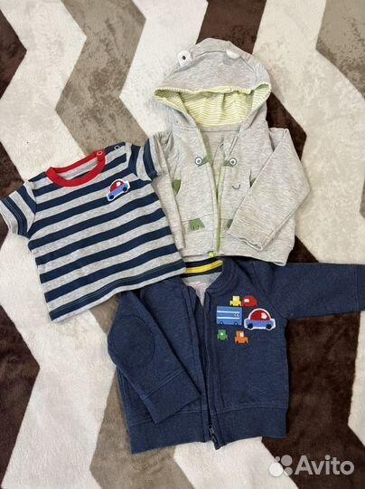 Вещи пакетом на мальчика с 0-3 месяцев