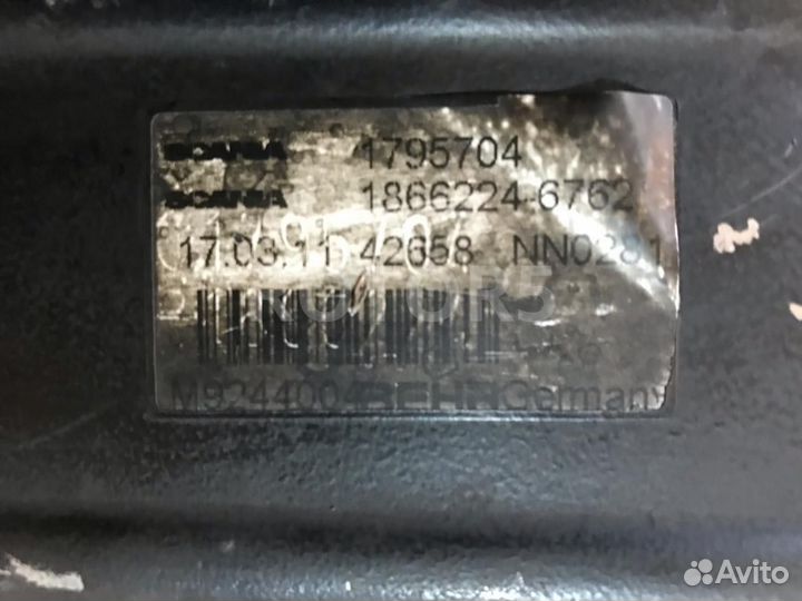 Охладитель (теплообменник) EGR Scania R 5 2011