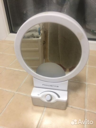 Зеркало с подсветкой настольное Rowenta