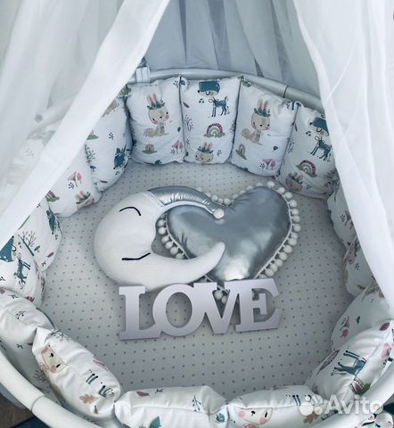 Бортики в кроватку