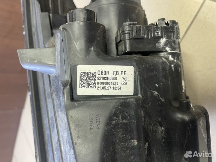 Фары KIA RIO 4 (IV) диодные и линза 2021