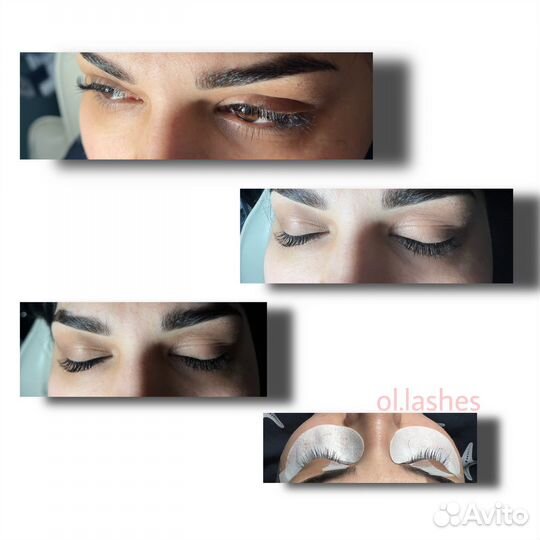 Наращивание ресниц на дому
