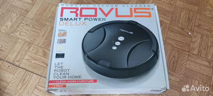 Робот пылесос Rovus Smart Power Delux