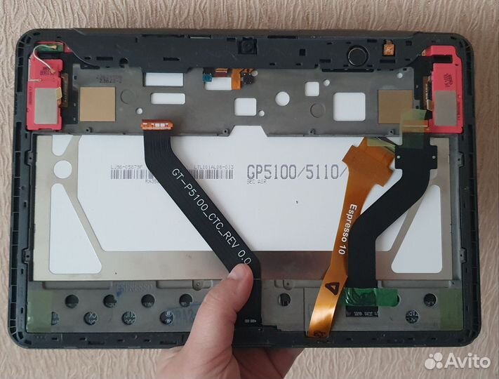 Планшет samsung gt p5100 на запчасти